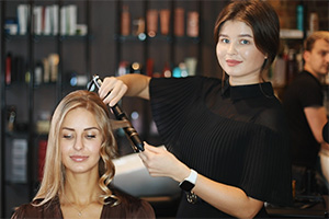 Hairstylist Tatiana Gomeniuk